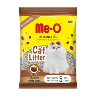 ทรายแมว มีโอ 5 ลิตร กลิ่นกาแฟ