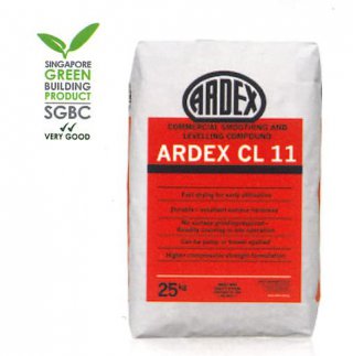 ปูนปรับระดับและปรับพื้นเรียบคุณภาพสูง Underlayment ARDEX CL 11