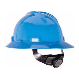 หมวกนิรภัยปีกรอบปรับหมุน MSA V-Gard Protective Hat
