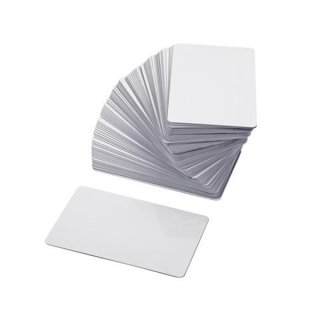 บัตรพลาสติก PVC ขนาด 0.76 มม. (แพ็ค 100 ใบ) ยี่ห้อ Evolis