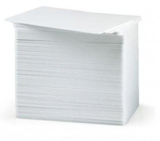 บัตรพลาสติก PVC 0.5 มม. (แพ็ค 100 ใบ)