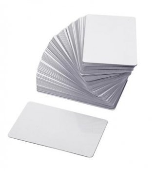 บัตรพลาสติก PVC 0.76 มม. (แพ็ค 100 ใบ)