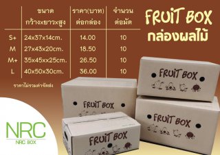 กล่องผลไม้ (Fruit Box) เบอร์ FS+