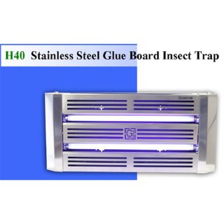 H40 Stainless Steel Glue Board Insect Trap