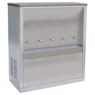 ตู้ทำน้ำเย็นแบบต่อท่อประปา 5 ก๊อก (MC-5P)