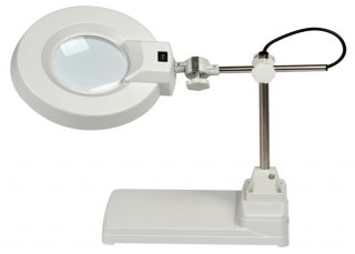 โคมไฟแว่นขยายตั้งโต๊ะแบบ XY 5X LED