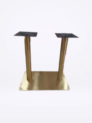 ขาโต๊ะฐานเหลี่ยมแบน สีทอง LS-16
