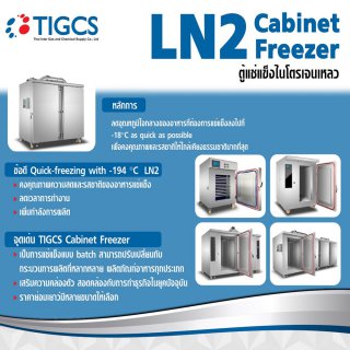 LN2 Cabinet Freezer ตู้แช่แข็งไนโตรเจนเหลว