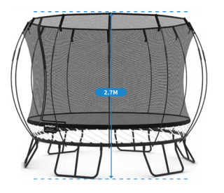 MEDIUM ROUND Springfree Trampoline