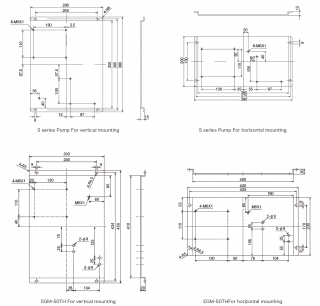 Pump mounting plate