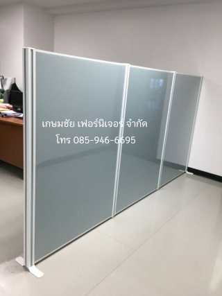 ฉากกั้นห้องแบบทึบทั้งแผ่น ผ้า/หนังพีวีซี