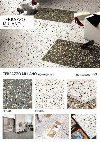 กระเบื้องปูพื้น Terrazzo Tile 2023