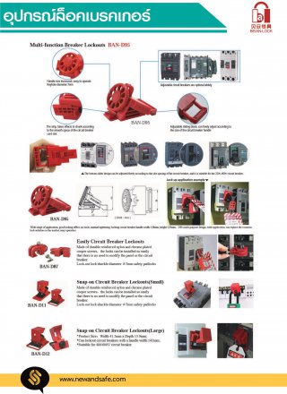 อุปกรณ์ล็อคเบรคเกอร์