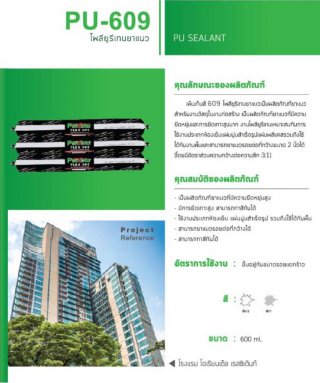 โพลียูรีเทนยาแนว PU Sealant PU-609