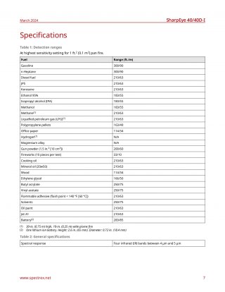 Spectrex SharpEye™ 40/40D-I