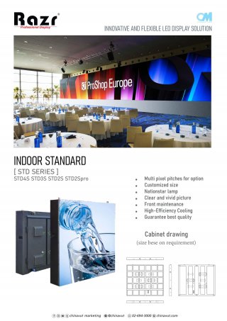 Razr Indoor LED Displays STD2Spro(I)