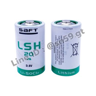 แบตเตอรีลิเธียม SAFT LSH20 3.6V