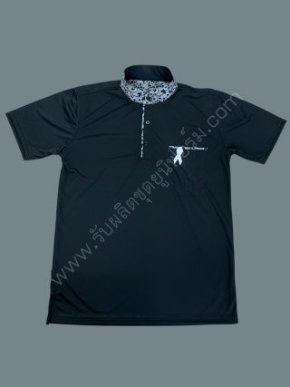 เสื้อโปโลสีดำ คุณภาพพรีเมียม