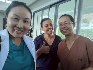 Stroke rehabilitation massage