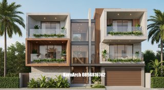 รับออกแบบบ้านโมเดิร์น