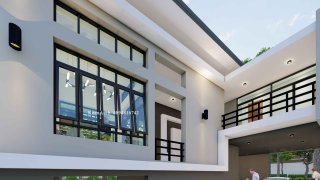 รับออกแบบโฮมออฟฟิศยกพื้นสูง