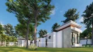 รับออกแบบโรงแรมขนาดเล็ก 5 ห้องชุด มีดาดฟ้า