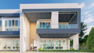 รับออกแบบออฟฟิศ 2 ชั้น