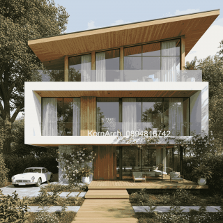 รับออกแบบบ้าน3ชั้น