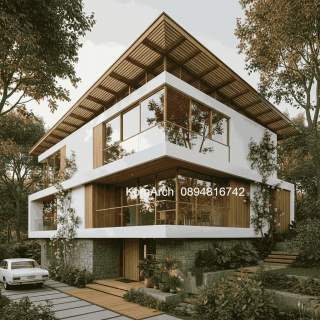 รับออกแบบบ้าน3ชั้น