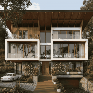 รับออกแบบบ้าน3ชั้น