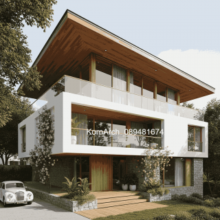 รับออกแบบบ้าน3ชั้น