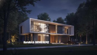 รับออกแบบบ้าน2ชั้นสไตล์โมเดิร์น