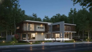 รับออกแบบบ้าน2ชั้นสไตล์โมเดิร์น