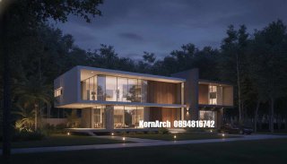 รับออกแบบบ้าน2ชั้นสไตล์โมเดิร์น