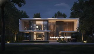 รับออกแบบบ้าน2ชั้นสไตล์โมเดิร์น