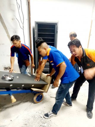 ขนย้ายตู้เซฟหนัก หลายร้อยกิโล