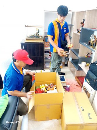 บริการย้ายบ้านพร้อมทีมแพ็คของ