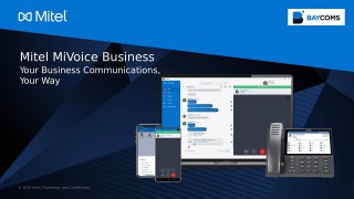 Mitel MiVoice Business Hospitality Solutions
