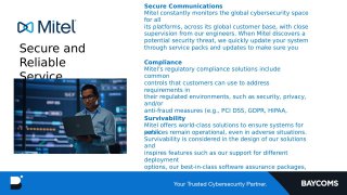 Mitel MiVoice Business Hospitality Solutions