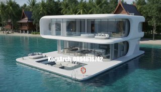 รับออกแบบบ้านลอยน้ำ แบบบ้านลอยน้ำ แบบบ้านสวยๆ