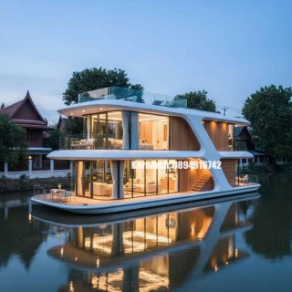 รับออกแบบบ้านลอยน้ำ แบบบ้านลอยน้ำ แบบบ้านสวยๆ
