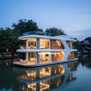 รับออกแบบบ้านลอยน้ำ แบบบ้านลอยน้ำ แบบบ้านสวยๆ