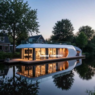 รับออกแบบบ้านลอยน้ำ แบบบ้านลอยน้ำ แบบบ้านสวยๆ