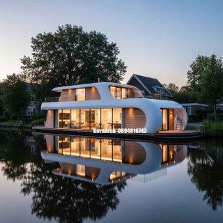 รับออกแบบบ้านลอยน้ำ แบบบ้านลอยน้ำ แบบบ้านสวยๆ