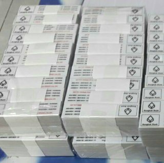 สติ๊กเกอร์บาร์โค้ดและ QR code