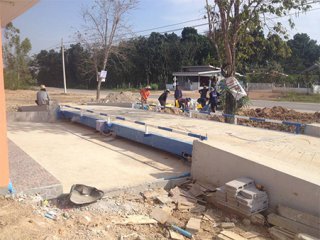 เครื่องชั่งรถบรรทุก แบบฝังบ่อ