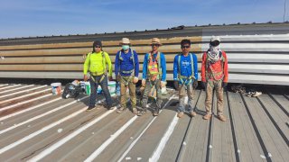 ทาสีกันร้อนโรงงาน