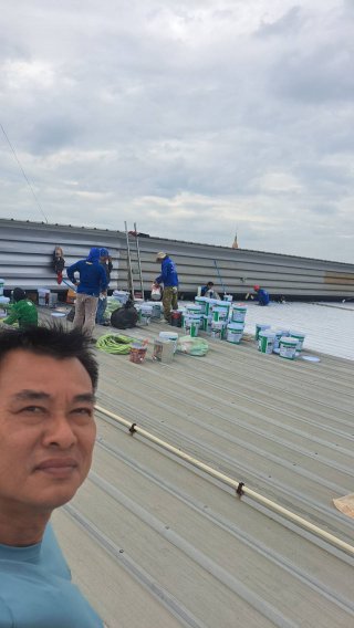 พ่นสีโกดังเมทัลชีท