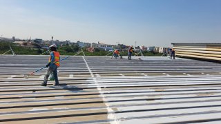 ล้างหลังคาเมทัลชีท