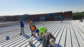 บำรุงรักษาหลังคาเมทัลชีท